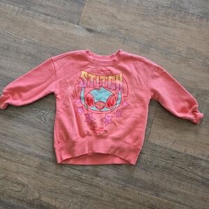 Old Navy Pink Stitch Kids Sweatshirt